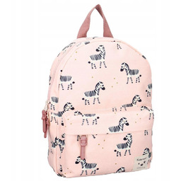 Plecak dla dzieci To The Zoo Zebra Pink