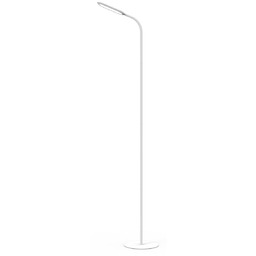 Lampa podłogowa z bezprzewodowym pilotem 10W biała