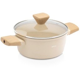 Garnek ceramiczny ze szklaną pokrywką ECRINA 20 cm,