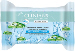 Clinians Hydra Plus - chusteczki do demakijażu