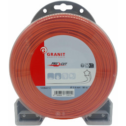 Żyłka tnąca 2,4 mm gwiazdka 90 m