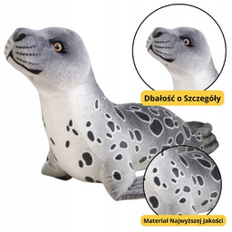 ND24_22467 Pluszowa Maskotka Przytulanka Foka Sza