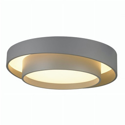 Bialto - plafon LED 50cm szary