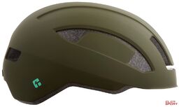 Kask Rowerowy Lazer CityZen KinetiCore ciemnozielony