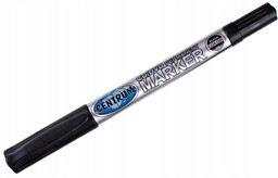Marker foliopis/do CD dwustronny 0,5 i 2,0mm okrągły