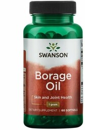 SWANSON Borage Oil (60 kaps.)