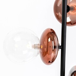 KARE Double Bubble lampa stojąca miedź