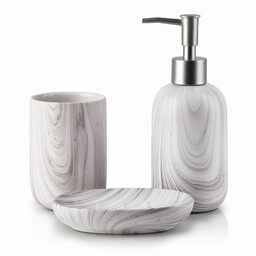 ODETTE NATURAL Komplet łazienkowy