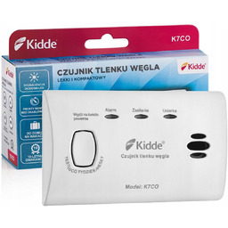 Czujnik detektor tlenek węgla (co) Czad K7CO Kidde