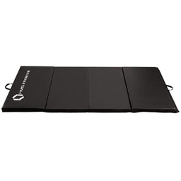 Mgs01 Materac Gimnastyczny Składany 2400X1200 Mm Black Hms