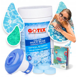 Chlor Multi Blue Tabletki do Basenu 20g Chemia