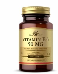 SOLGAR Vitamin B6 - Witamina B6 50 mg
