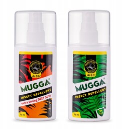 Mugga na komary, kleszcze zestaw Mugga 50% 9,5%