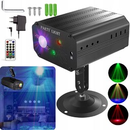 Projektor Dyskotekowy Kula Disco Reflektor Laser Led Rgb