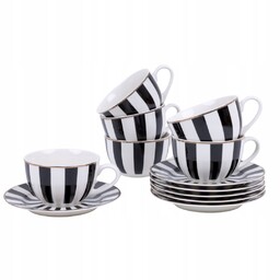 Filiżanki Na Kawe I Spodki Serwis Kawowy