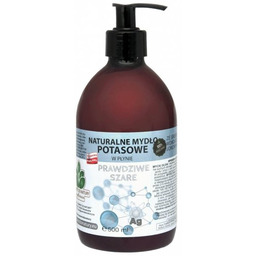 Naturalne Mydło Potasowe w Płynie, ze Srebrem Monoatomowym