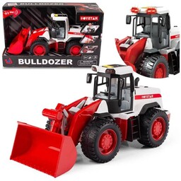 Spychacz, buldożer ruchome el. światło, dźwięk