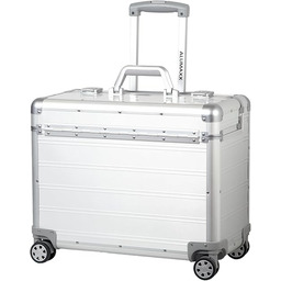 Alumaxx Attaché Venture walizka na laptopa, srebrny mat,