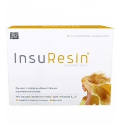 InsuResin NutroPharma, 30 sasz. + 60 kaps. -