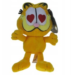 Garfield: maskotka kot Garfield z serduszkami w oczach