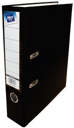 Segregator dźwigniowy 7,5 cm, czarny