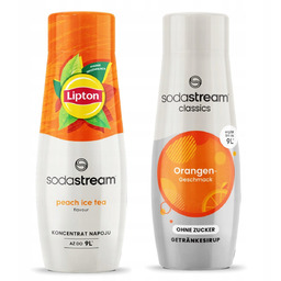 2x Sodastream Lipton Ice Tea Peach Brzoskwinia +