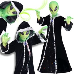 Strój Kosmity Kostium Przebranie Ufoludka Ufo Kosmita