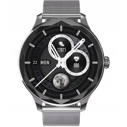 Smartwatch Garett Viva Srebrny Set