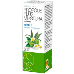 Propolis Plus Mikstura z ziołami - 20ml