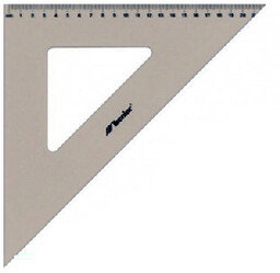 Ekierka Professional, plexi, 45/32 cm