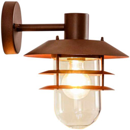 Lindby - Meliora Na zewnątrz Lampa Ścienna Rdzawy