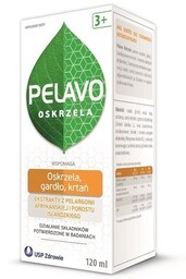 Pelavo Oskrzela, gardło, krtań, 120 ml