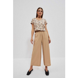 Wiskozowe spodnie kuloty-XL