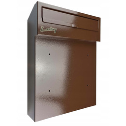 Skrzynka Pocztowa Na Listy W3 Przelotowa Brąz Pl