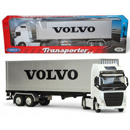 Welly Duża Ciężarówka Volvo Fh 500 Tir kontener