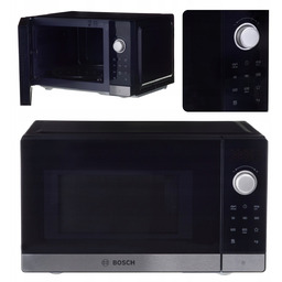 Kuchenka mikrofalowa Bosch FFL023MS2 czarna 800W 20L