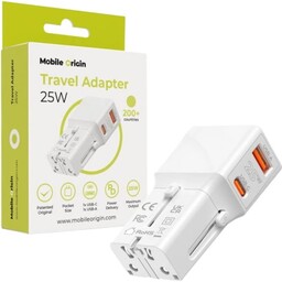 Mobile Origin Ładowarka sieciowa, podróżna Travel Adapter, 25W,