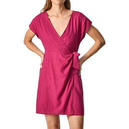 Sukienka damska Pepe Jeans Lotty rozkloszowana lniana-XS