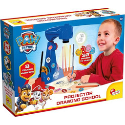 Lisciani Giochi- Paw Patrol Projector Drawing School, 104710,