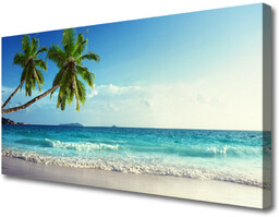 Obraz Canvas Morze Plaża Palma Krajobraz