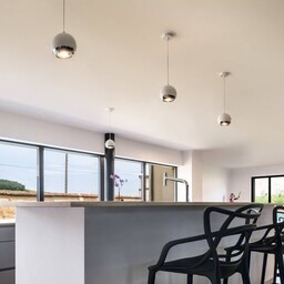 SLV Lampa wisząca Light Eye, możliwość ściemniania, biały