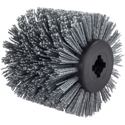 Walec szlifierski szczotka walcowa nylonowa do satyniarki 120x100mm