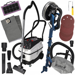 Odkurzacz Bezpyłowy Szlifierka Żyrafa Led 225mm Dedra