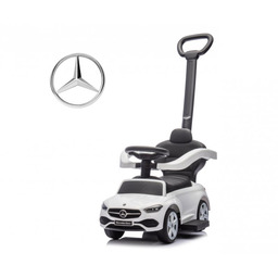 Milly Mally Pojazd z rączką Mercedes C-Class White