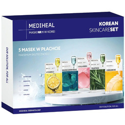 MEDIHEAL SET Maseczki w płachcie 5x24ml