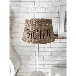 Abażur Klosz Rattanowy Pacific L Hampton Skandynawski Styl