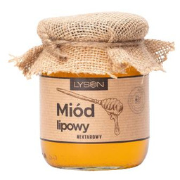 ŁYSOŃ Miód lipowy, 700g