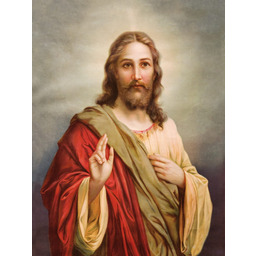 Plakat religijny Jezus Chrystus