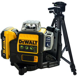 Laser płaszczyznowy DCE089D1G DEWALT + Statyw DT140