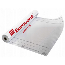Folia Dachowa Paroizolacyjna Aluminiowa Zbrojona Eurovent Alu 110g